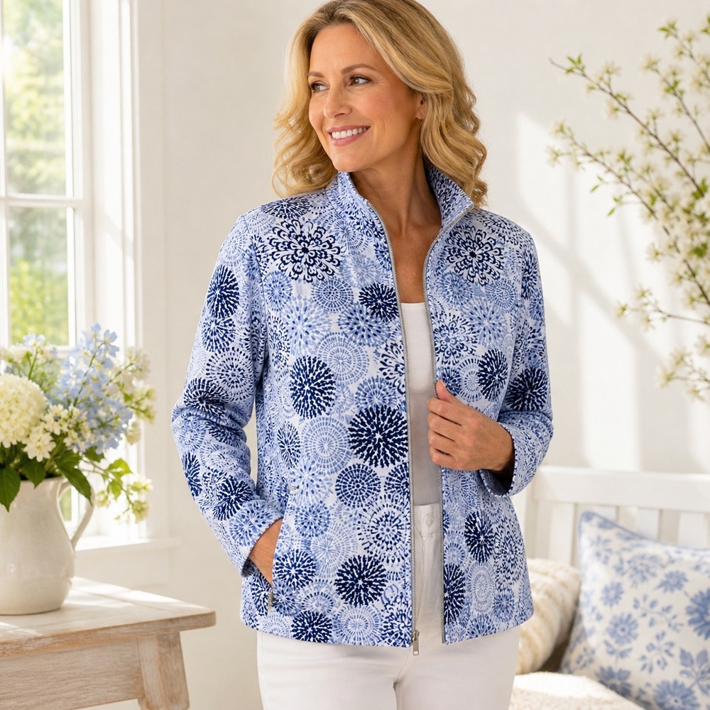 Karen Scott Sport - Full Zip Jacket